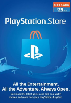 25usd PlayStation Network Card 25 USD - Image 1